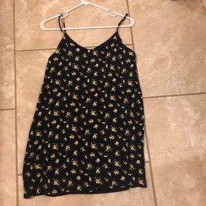 Blue floral alterd state dress